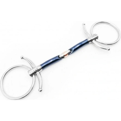 Fager Roubíkové udidlo 2x lomené Loose Rings JOHN SWEET IRON – Zboží Dáma