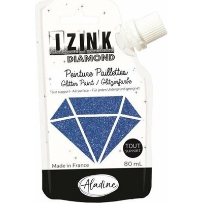 Aladine IZINK textilní barva nebeská modrá 80 ml