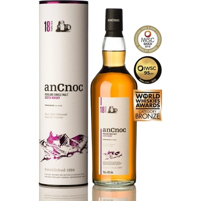 AnCnoc 18y 46% 0,7 l (tuba)