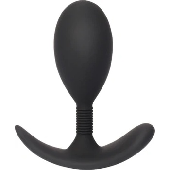 Chisa-novelties Силиконов анален плъг с вградена тежест Black Mont M