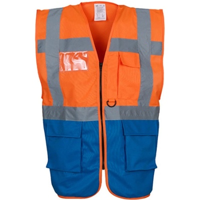 Yoko reflexná multifunkčná vesta HVW801 Fluorescent Orange