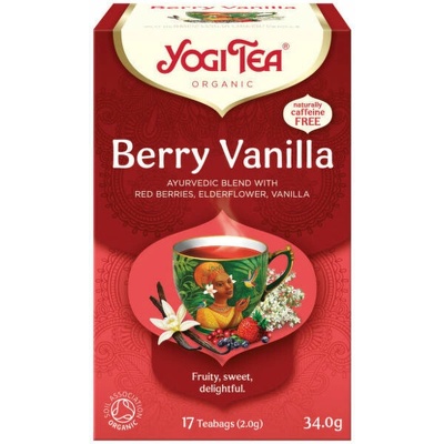 YOGI TEA BIO ČAJ BERRY VANILLA 17 N.S.