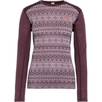Kari Traa Дамско мериносово термобельо Kari Traa Women's Mina L/S Merino base layer - Cocoa Powder (115-2345-0314)