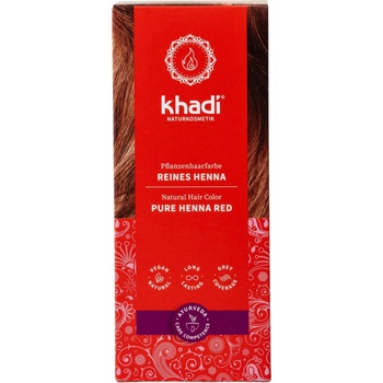 Khadi rostlinná barva na vlasy čistá henna 100 g