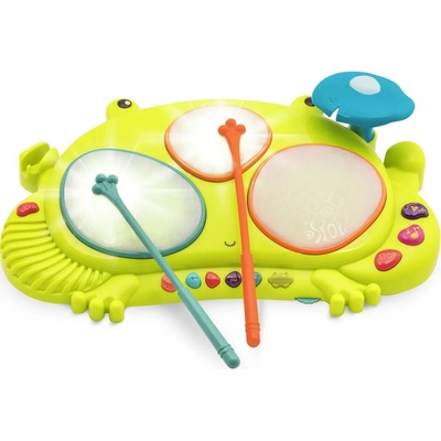 Battat Детска играчка Battat - Барабани, жаба (BTBX1953Z)