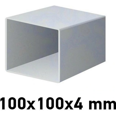Pozinkovaný jeklový profil 100x100x4mm 6 m (JOKL-100x100x4-ZN-6)