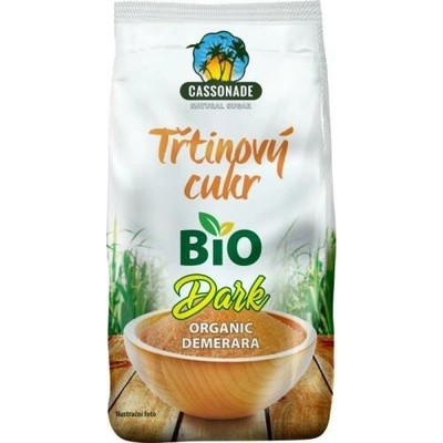 Cassonade trstinový cukor bio dark 400g