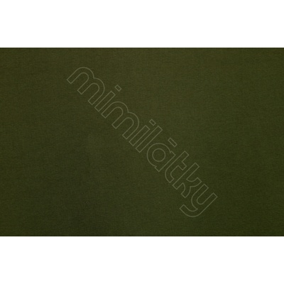 Khaki teplákovina počesaná 330 g