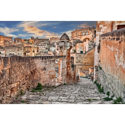 Dimex MS-5-0692 Vliesová fototapeta Městečko Matera rozměry 375 x 250 cm