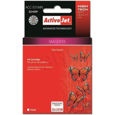 Activejet Canon CLI-551M - kompatibilný