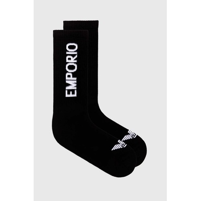 Emporio Armani Underwear Чорапи Emporio Armani Underwear (2 броя) в черно (303122.4R300)