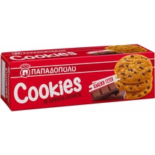 Papadopoulou Cookies s čokoládovými lupínky 180 g