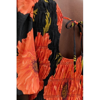 Never Fully Dressed Рокля Never Fully Dressed в черно къса разкроена NFDDR2826 (NFDDR2826)