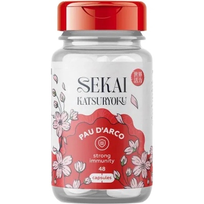 Sekai Katsuryoku Pau D’Arco 500 mg [48 капсули]