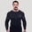 GymBeam Безшевна блуза с дълъг ръкав OG1 Black/Grey XXL