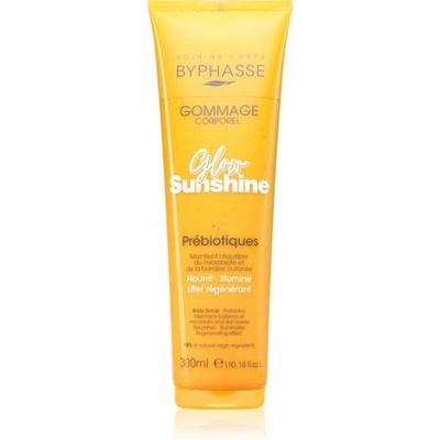 Byphasse Glow Sunshine telový peeling 300 ml
