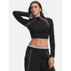 Under Armour Дамска тениска Under Armour Motion LS Mock Under Armour | Cheren | ЖЕНИ | XS