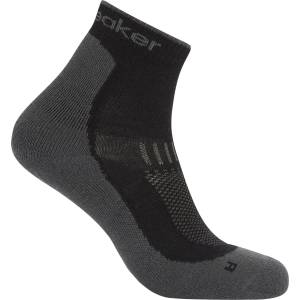 Icebreaker Мъжки туристически чорапи Icebreaker Merino Hike+ Light Mini Walking socks - Black / Obsidian - размер 44, 5-46, 5 (EU) (201-9227-0113)