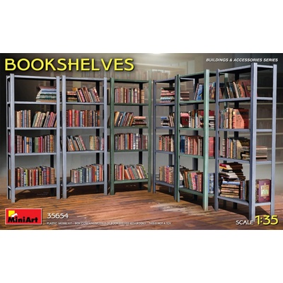 MiniArt Bookshelves predobjednávka 1:35