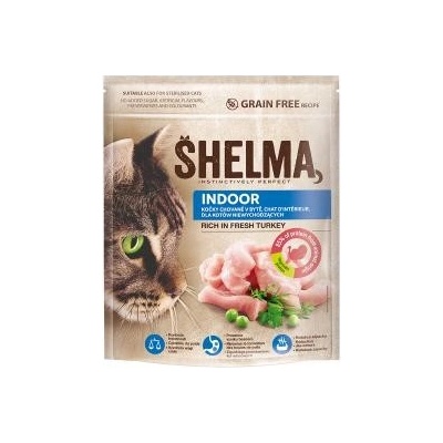 Shelma Cat Indoor Freshmeat Turkey GF 750 g