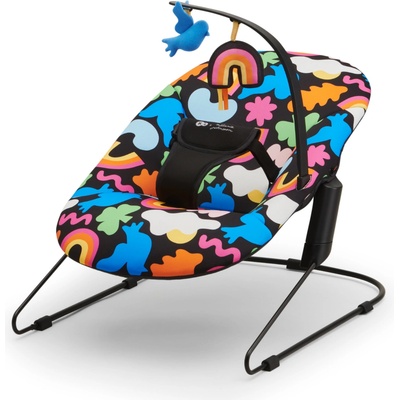 KINDERKRAFT Hojdacie lehátko Calmee Happy Shapes 0m+ do 9kg