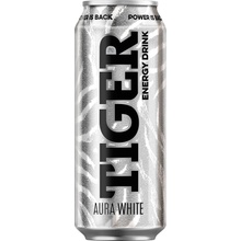 Tiger Energy drink Aura White - Grapefruit 0,5 l