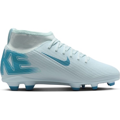 Nike Юношески футболни бутонки Nike Mercurial Superfly 10 Club Junior Firm Ground Football Boots - Blue/Baltic