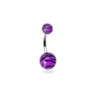 Piercing do pupíku 010-VIOLET