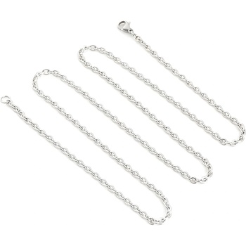 HARAHU Верижка ta-34608 - Сребърна / 80см / 2, 4мм kp34608 (ta-34608)