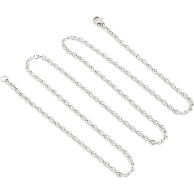 HARAHU Верижка ta-34608 - Сребърна / 80см / 2, 4мм kp34608 (ta-34608)