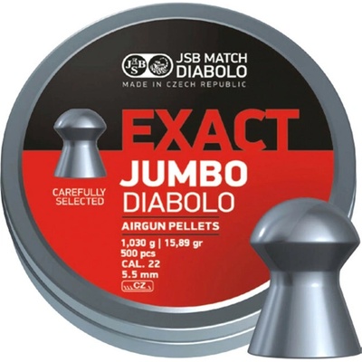 Diabolky JSB Jumbo Exact 1,030 g 5,5 mm 500 ks