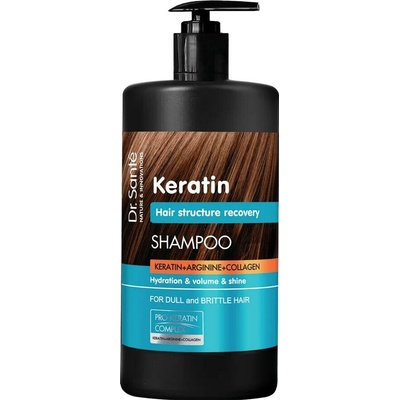Dr. Santé Keratin keratínový šampón na poškodené vlasy 1000 ml