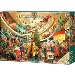 Castorland Пъзел Castorland от 1500 части - Лудо пазаруване (C-152179-2)