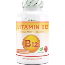 Vit4ever Vitamin B12 malina 1000 mcg 365 pastilek