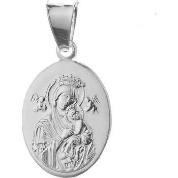 Argento Strieborný prívesok Matka ustavičnej pomoci 85806