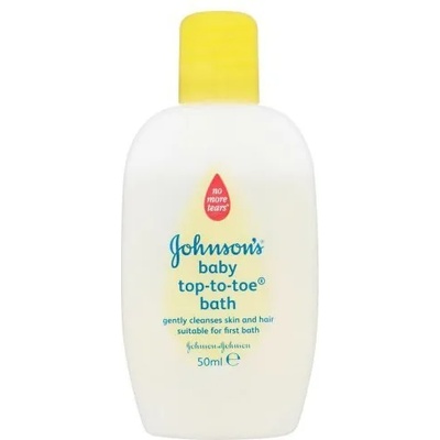 Johnson's Top-To-Toe Baby Wash Бебешки шампоан за коса и тяло