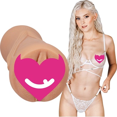 Doc Johnson Eva Elfie ULTRASKYN Pocket Pussy Masturbator Vanilla