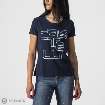 Castelli Bellagio W Tee CST Bellagio Tee 001 white blush