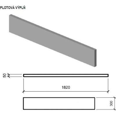 DITON LINIE KAMENE QUICK WALL STONE Plotová výplň oboustranná béžový mix 207/4,5/40cm