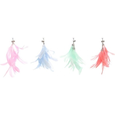 Flamingo Sjuuf výměnný konec ke škádlítkům s peřím 20 x 9 x 15 cm