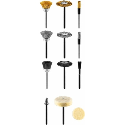 Sada nástavců přímé brusky 15ks Graphite