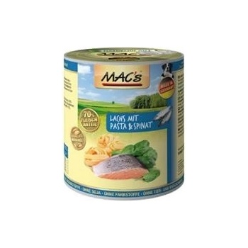 MAC's Dog losos s cestovinami a špenátom 800 g