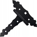 Domax ZOB 100 Ozdobný bránový závěs C 75x35x130x2,0 černý