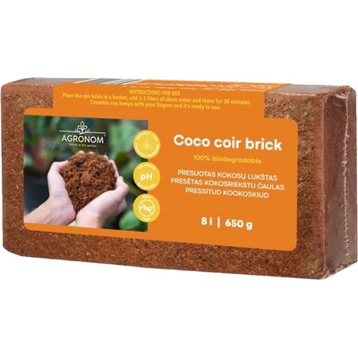 Seklos Кокосово пресовано блокче 8 л (650гр)