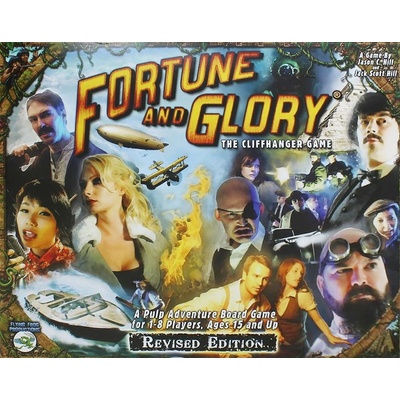 Flying Frog Productions Fortune and Glory: The Cliffhanger Game Revised Edition