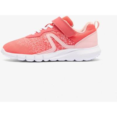 Decathlon dětské boty na suchý zip Soft 140 růžová