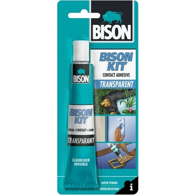 BISON KIT TRANSPARENT 50 ml číre kontaktné lepidlo
