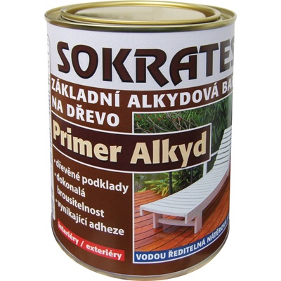 Sokrates Primer Alkyd základná farba 0,6 kg biela