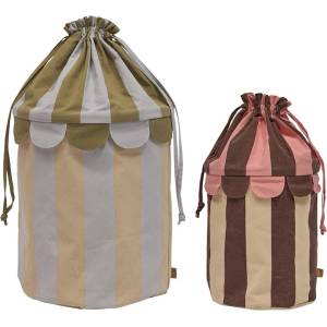 OYOY Mini Текстилни детски кошници за играчки в комплект 2 бр. ø 38x66 cm Saga - OYOY Mini (M107760)
