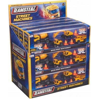 All4toys Teamsterz konstrukční mini set se stavebními stroji